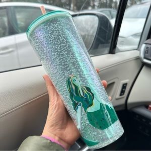 Starbucks 2024 Spring Green Bubbleseed Mermaid Flaw Venti 24 Oz Tumbler New